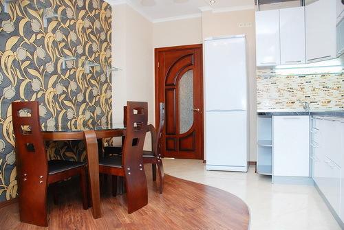 Kiev Pozniaky Apartment Rum bild